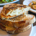 GRILLED CHEESE WITH BACON