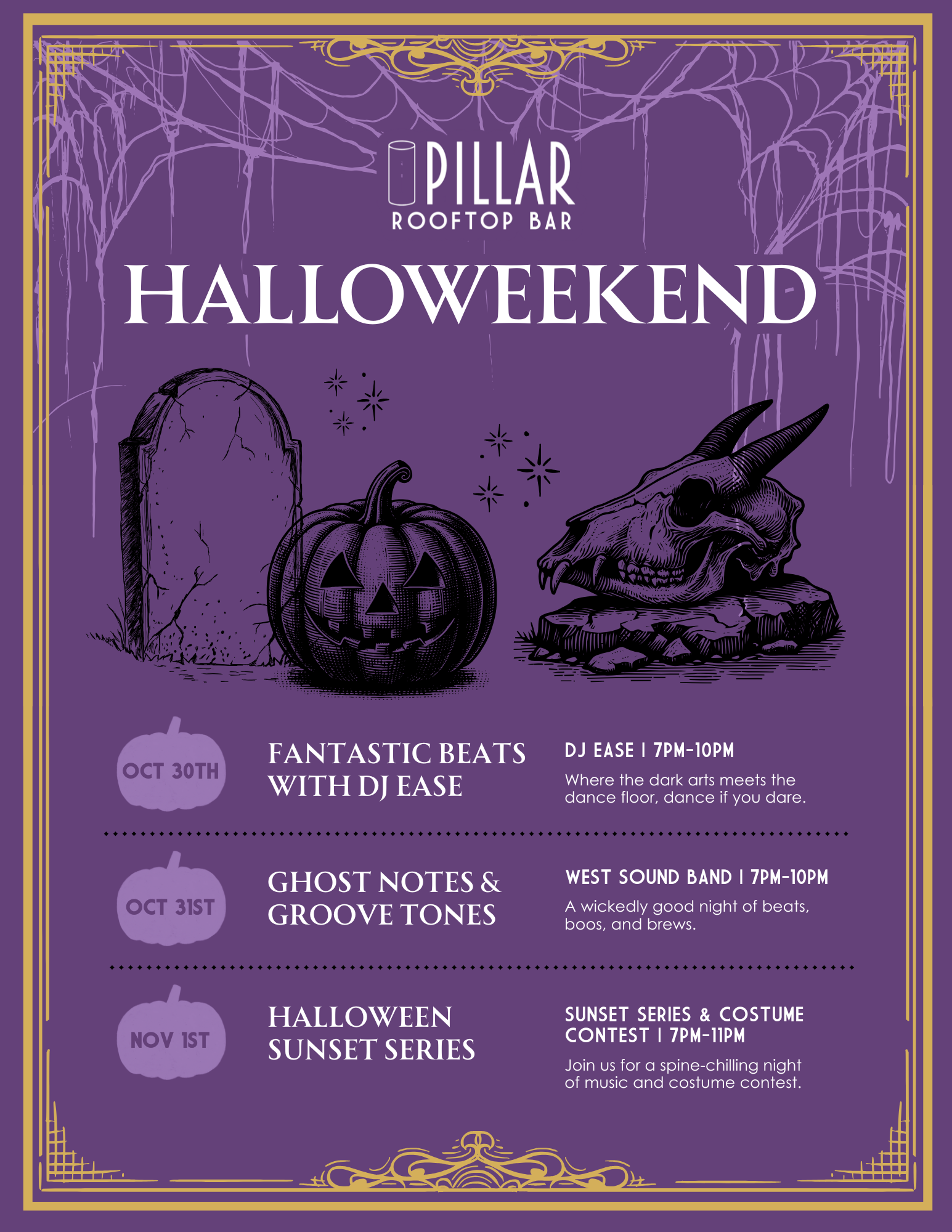 Halloweekend at Pillar Bar