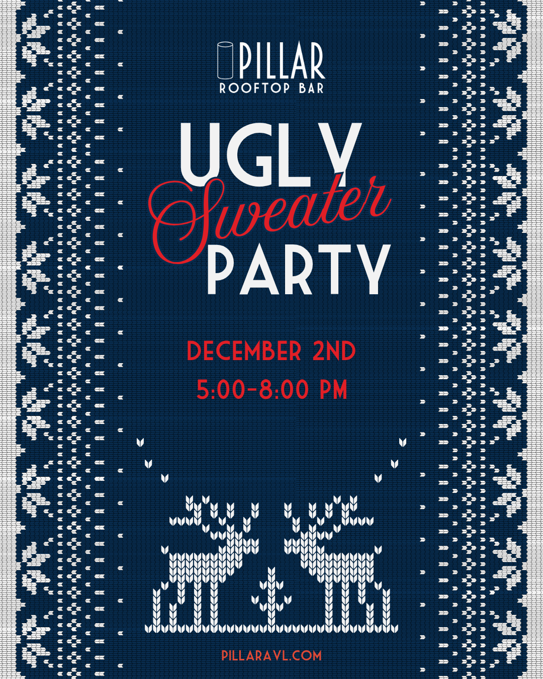 Pillar Bar November & December Flyers